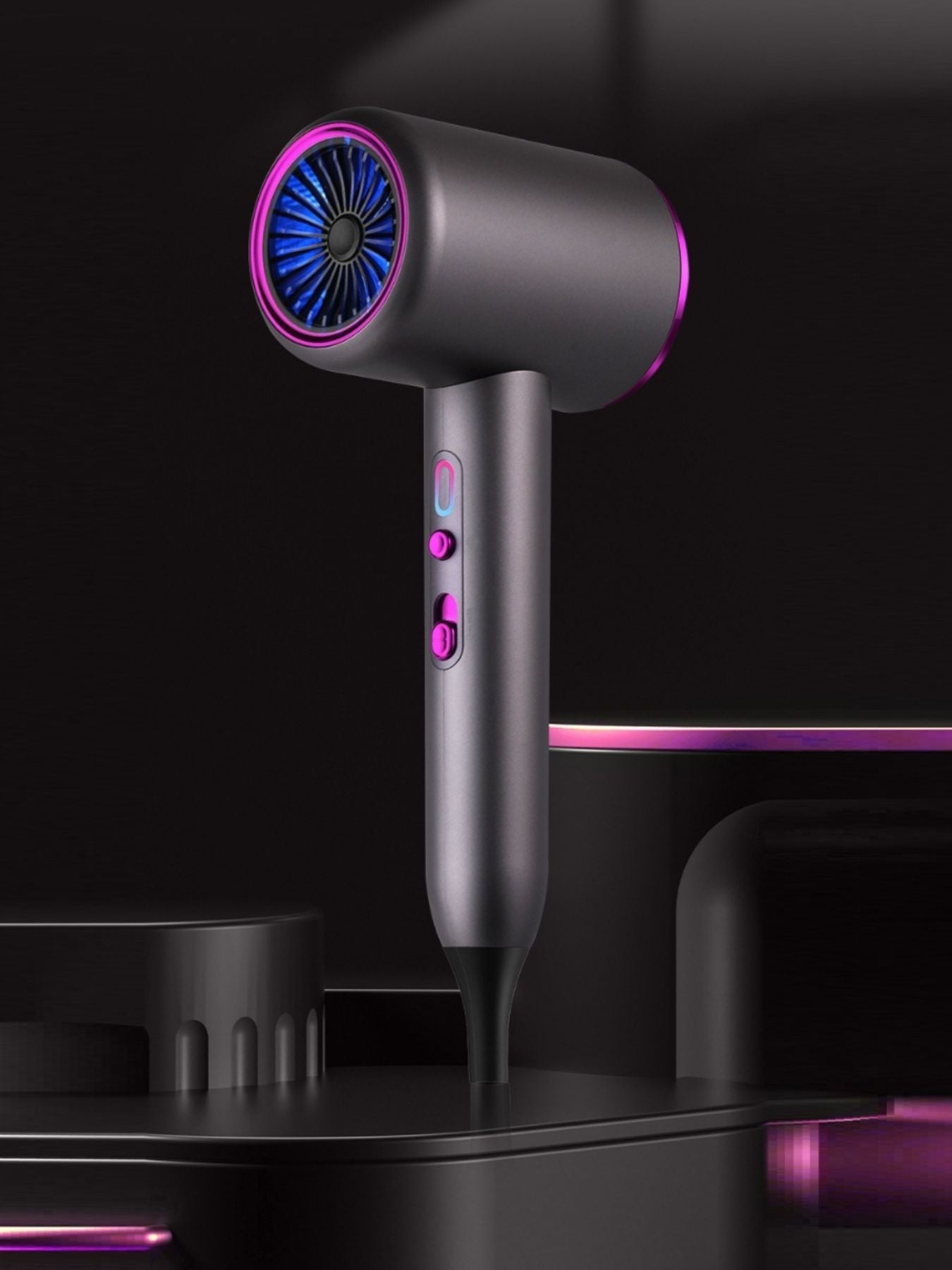 High-Speed Hair Dryer with Temperature Control Unique Oils
