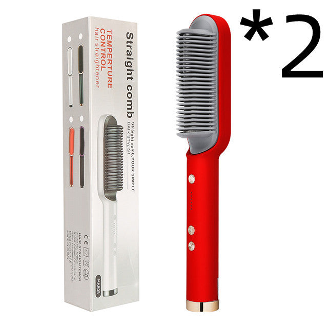 2 In 1 Hair Straightener Hot Comb Curling Brush Sell My Stuff