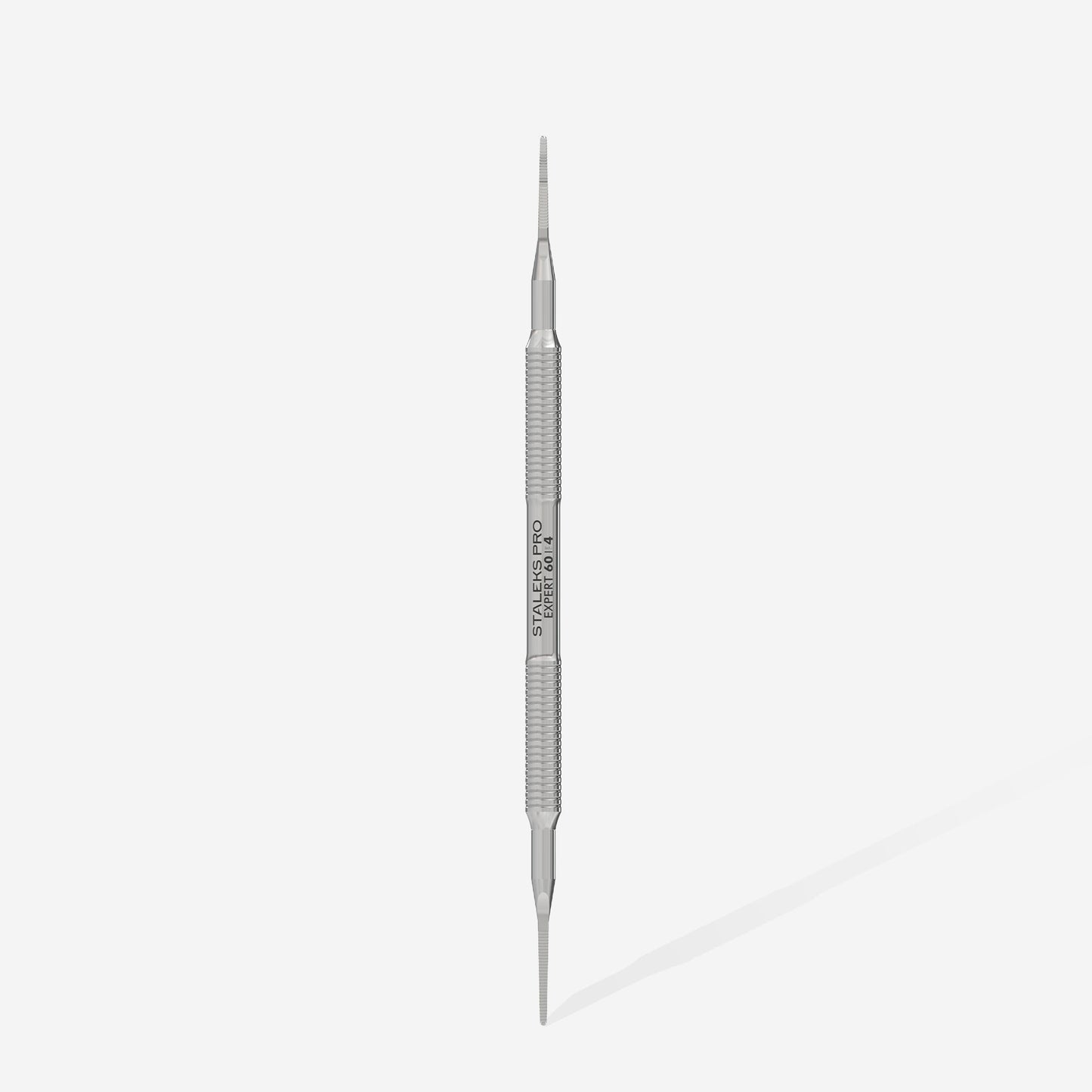 Pedicure toenail file EXPERT 60 TYPE 4 (straight narrow nail file and narrow file with a bent end) Lunali Nail Supply