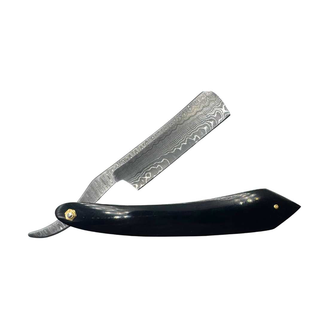 Damascus Steel Straight Razor Shave Essentials