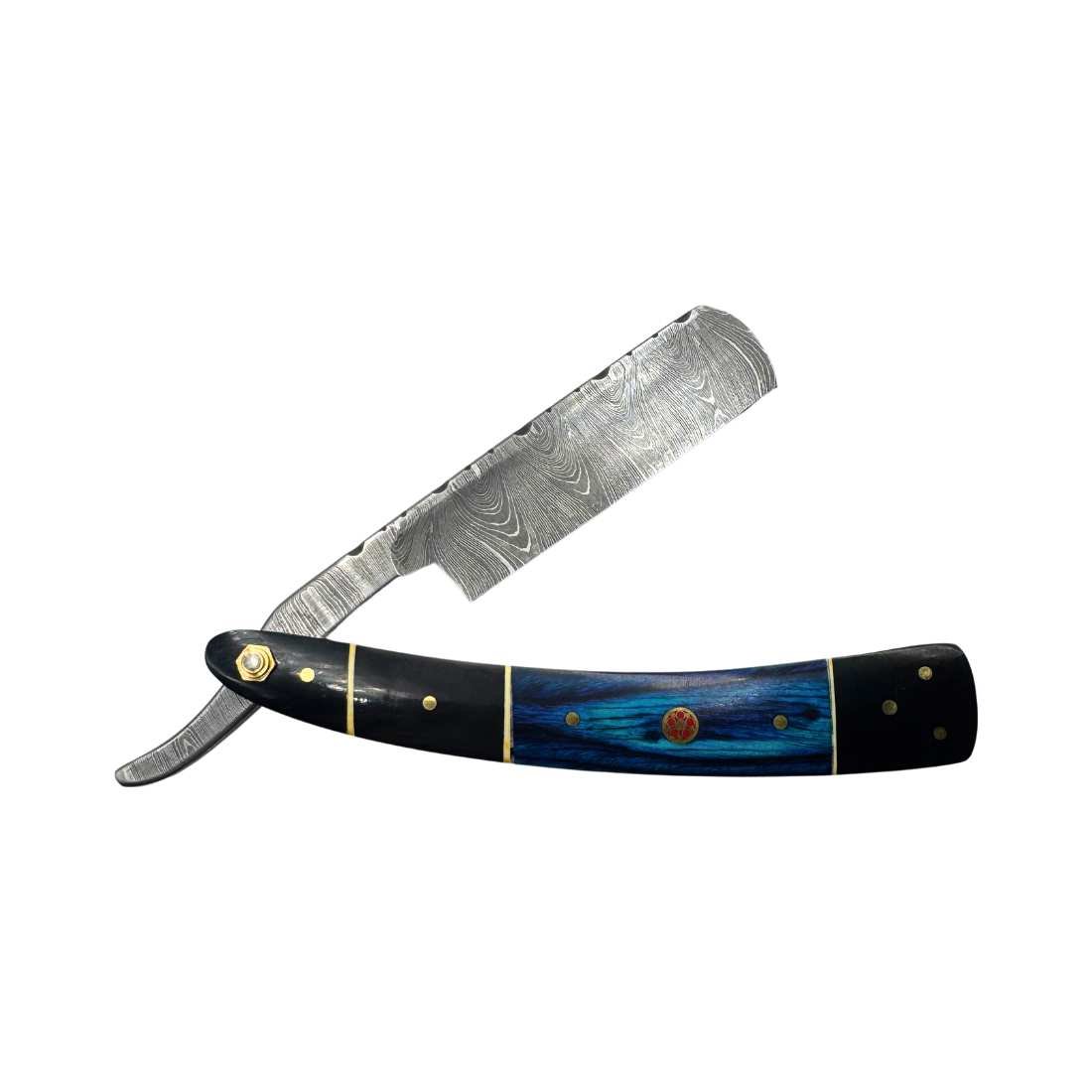 Damascus Steel Straight Razor Shave Essentials