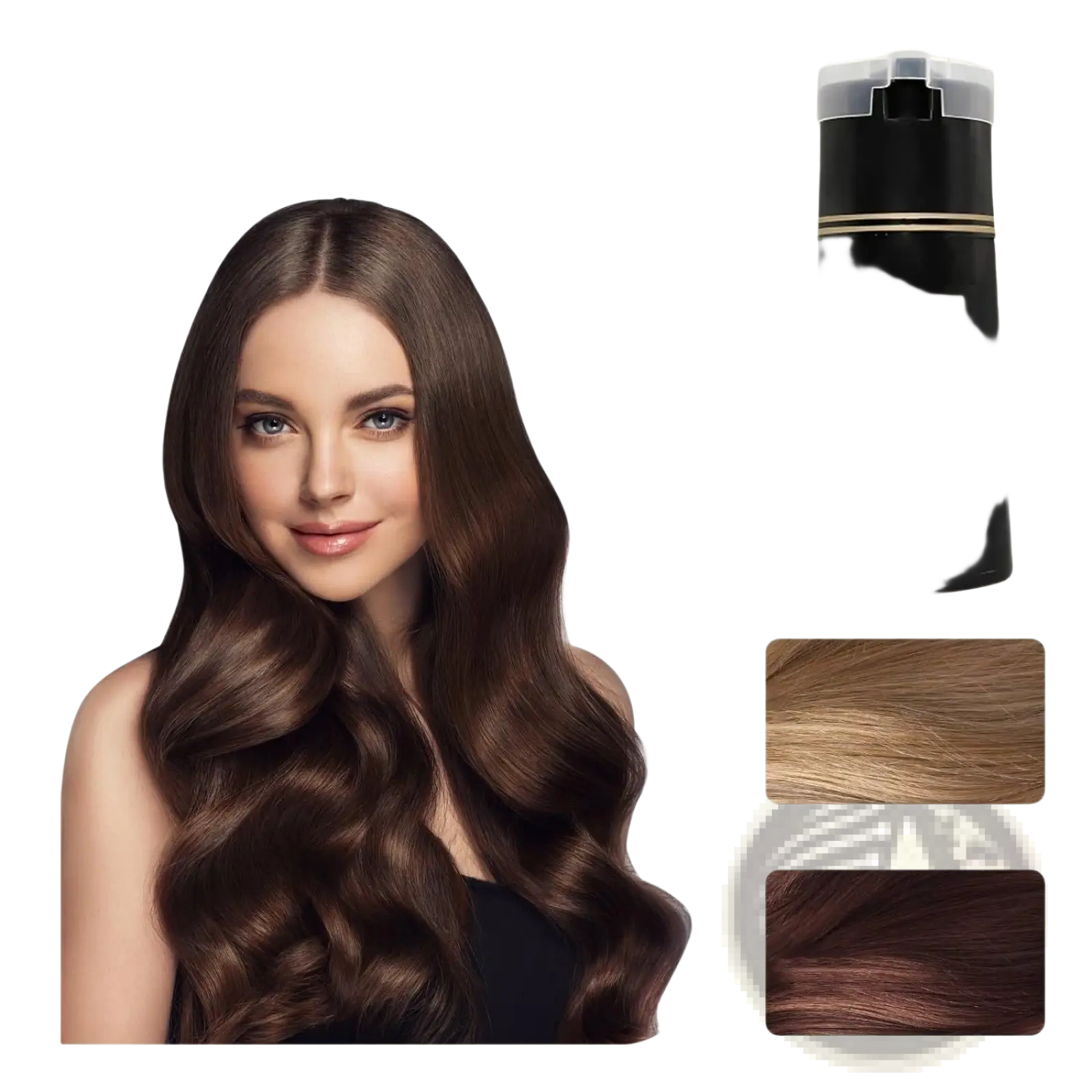 Dark Brown Hair Dye Shampoo 200ml Moisturizing Formula ARBA Global