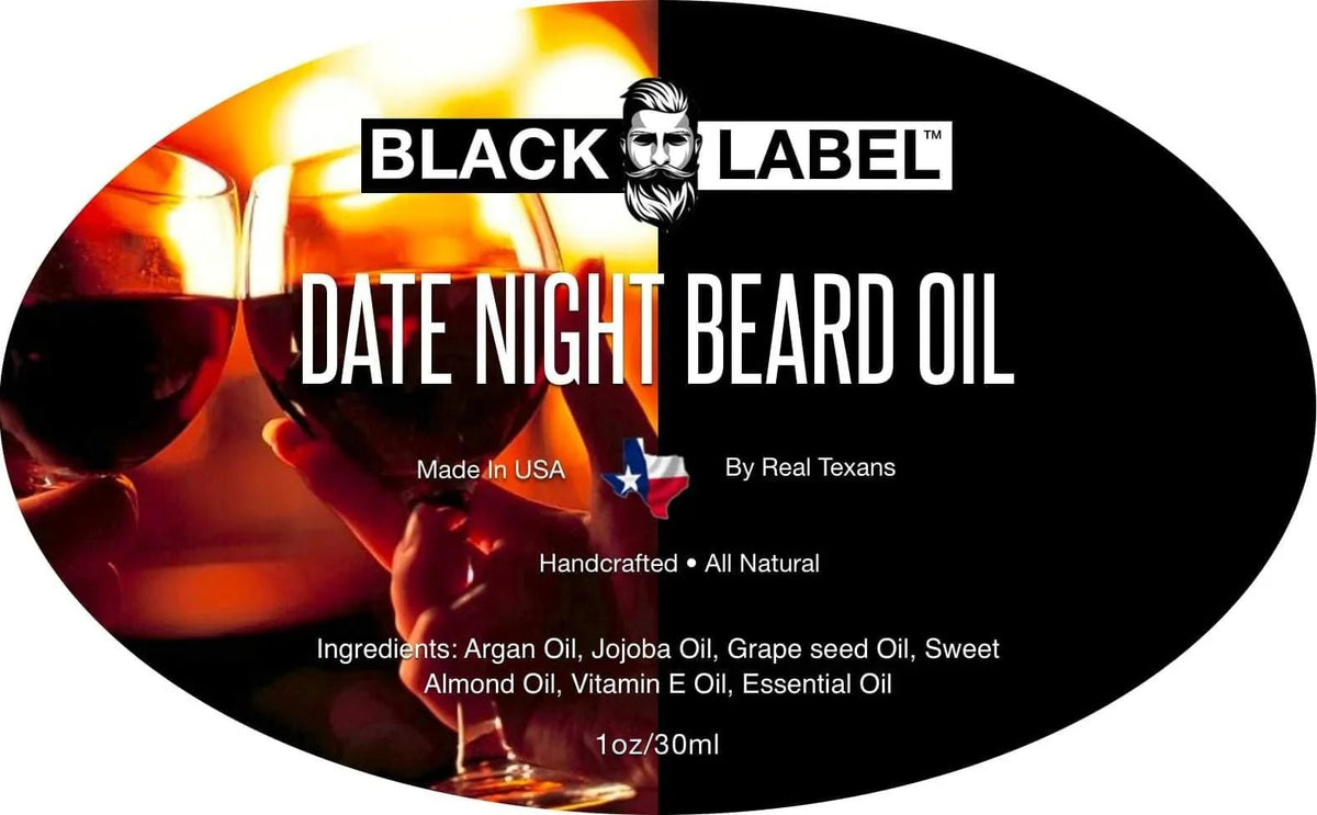 Date Night Beard Oil Blacklabel Beard Company