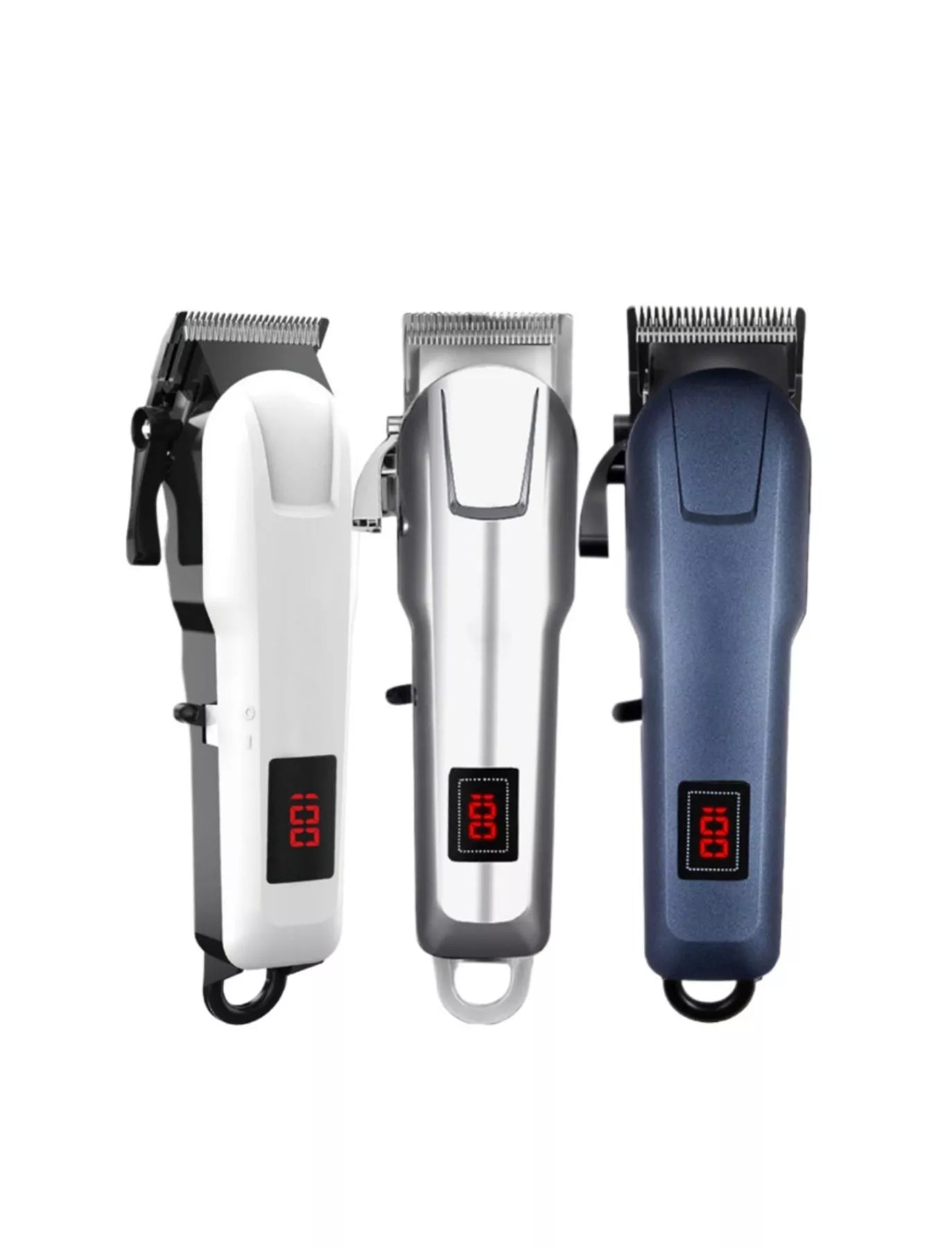 Cordless Hair Clipper with LED Display Unique Oils