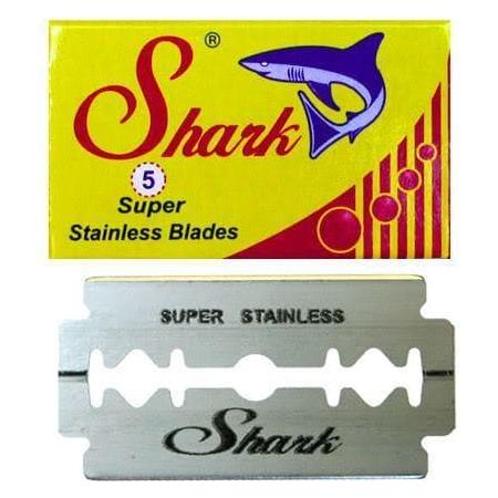 Shark Super Stainless Steel Double Edge Razor Blades - 10 Pack Pasteur Pharmacy