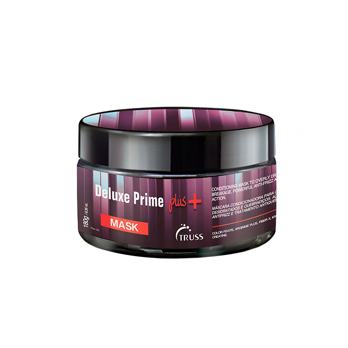 Truss Deluxe Prime+ Deep Conditioning Hair Mask – Anti-Frizz & Anti-Breakage Repair for Dry, Damaged Hair, 6.35 oz VIP Extensions
