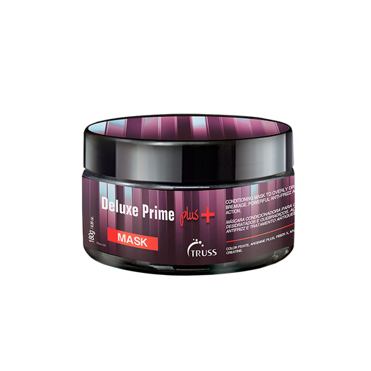 Truss Deluxe Prime+ Deep Conditioning Hair Mask – Anti-Frizz & Anti-Breakage Repair for Dry, Damaged Hair, 6.35 oz VIP Extensions