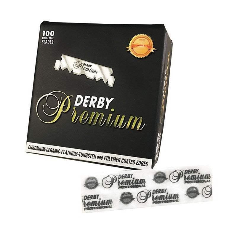 Derby Premium Single Edge Razor Blades 100 Pcs BarberSets
