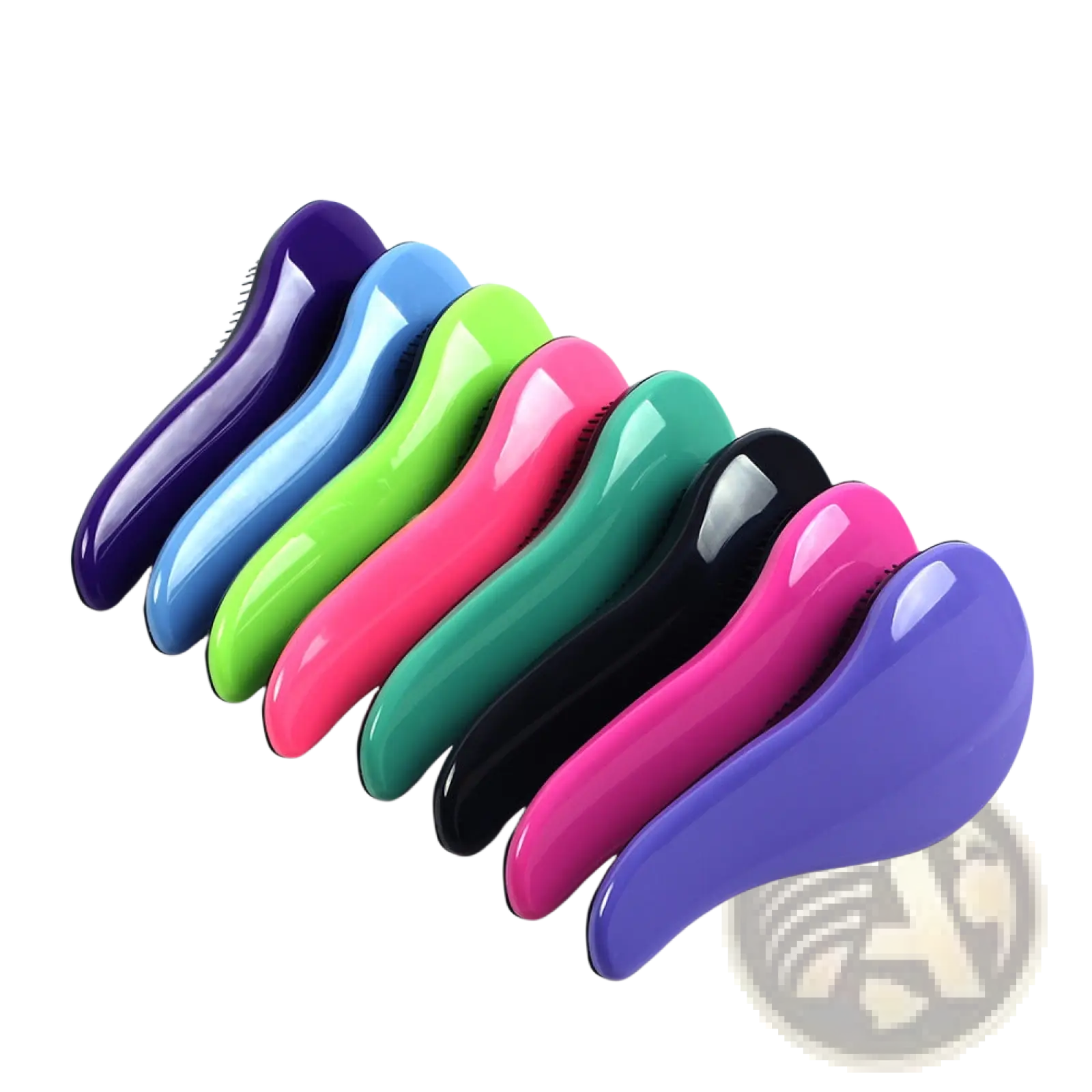 Detangling Hair Brush Set 3 Piece Glossy Styling Comb ARBA Global
