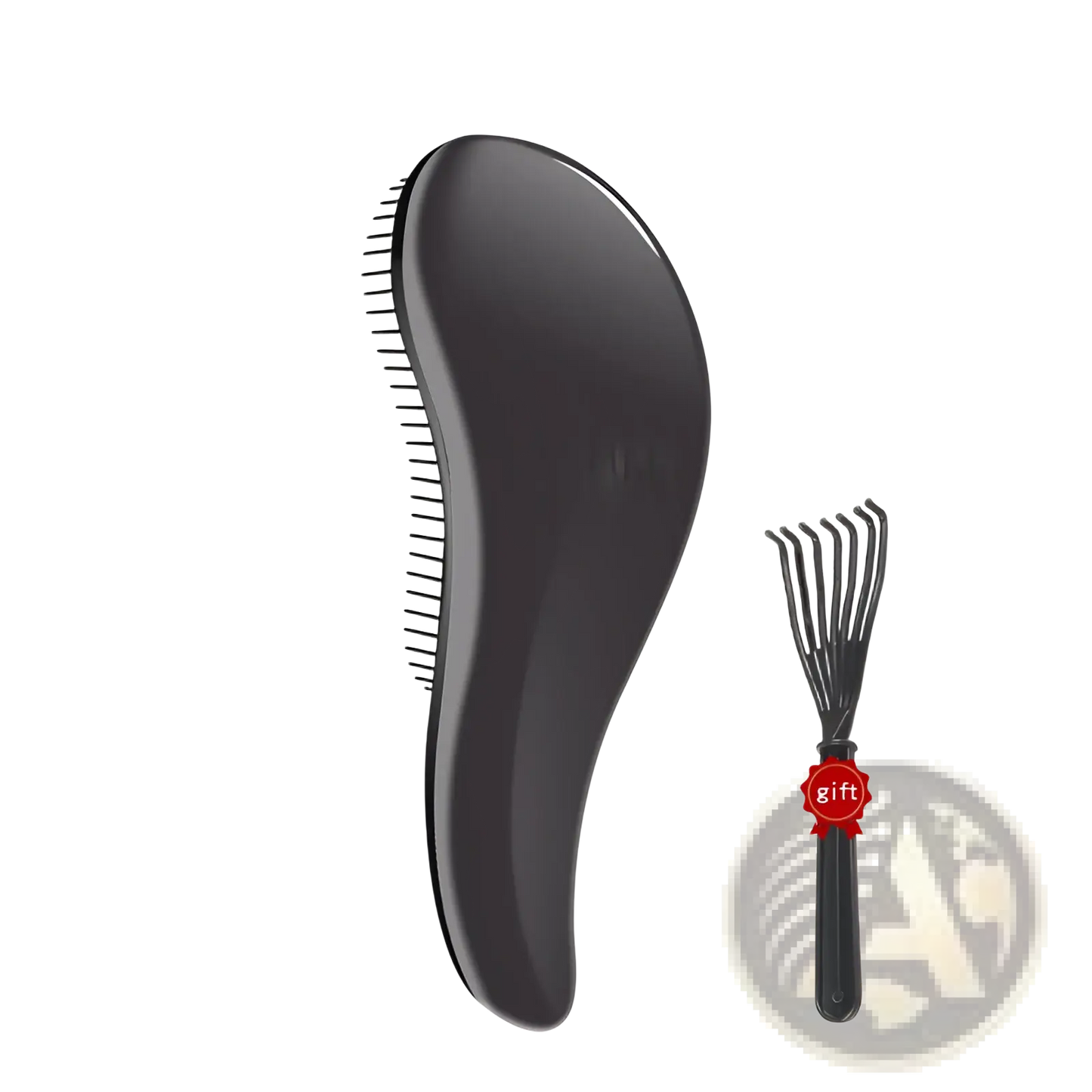 Detangling Hair Brush Set 3 Piece Glossy Styling Comb ARBA Global