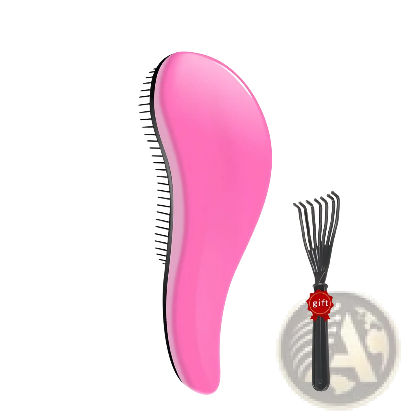 Detangling Hair Brush Set 3 Piece Glossy Styling Comb ARBA Global