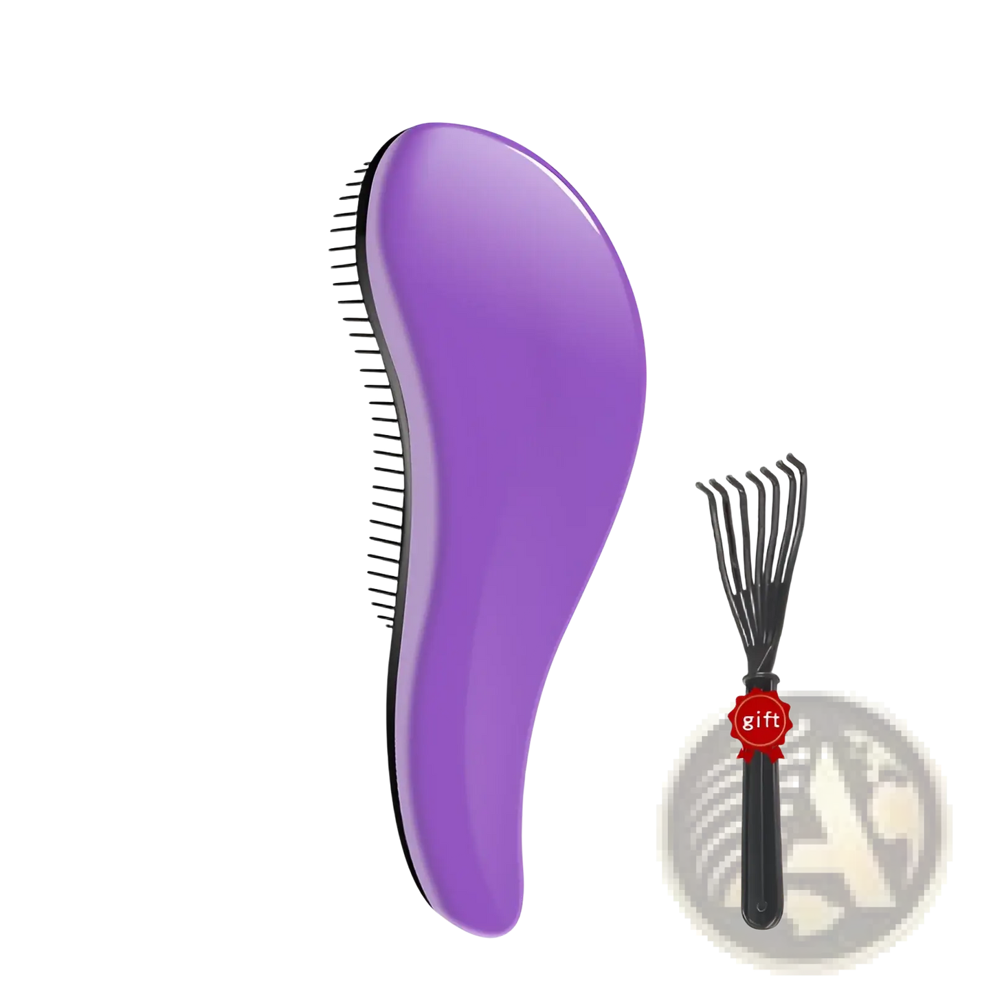Detangling Hair Brush Set 3 Piece Glossy Styling Comb ARBA Global