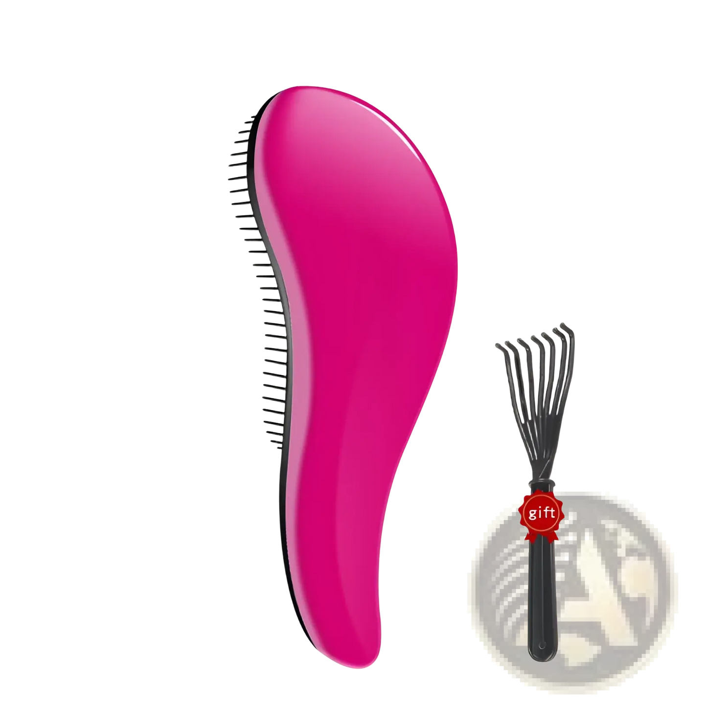 Detangling Hair Brush Set 3 Piece Glossy Styling Comb ARBA Global