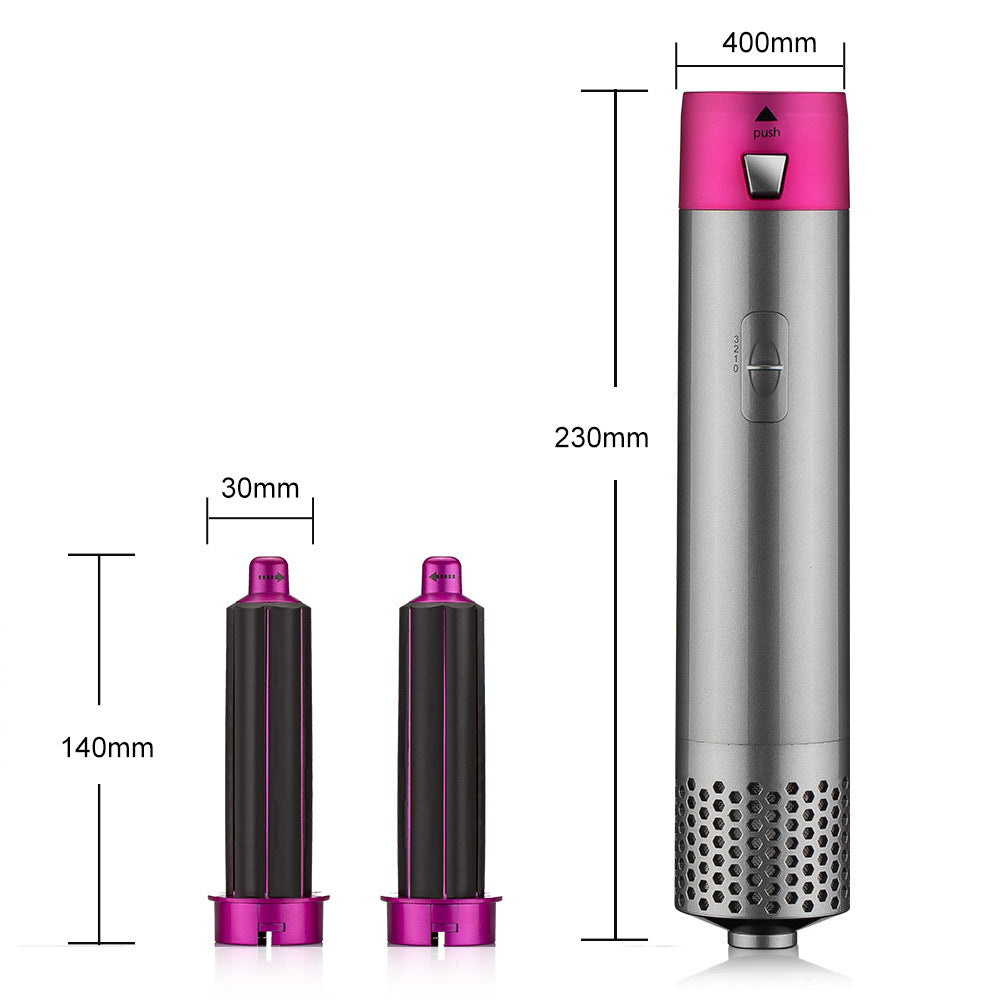 Cross-border Foreign Trade Popular Multi-functional Airy Curl Hot Air Comb Blowing Combs Hair Curler Straight Comb Hair Dryer FLIPSTYLEZLLC