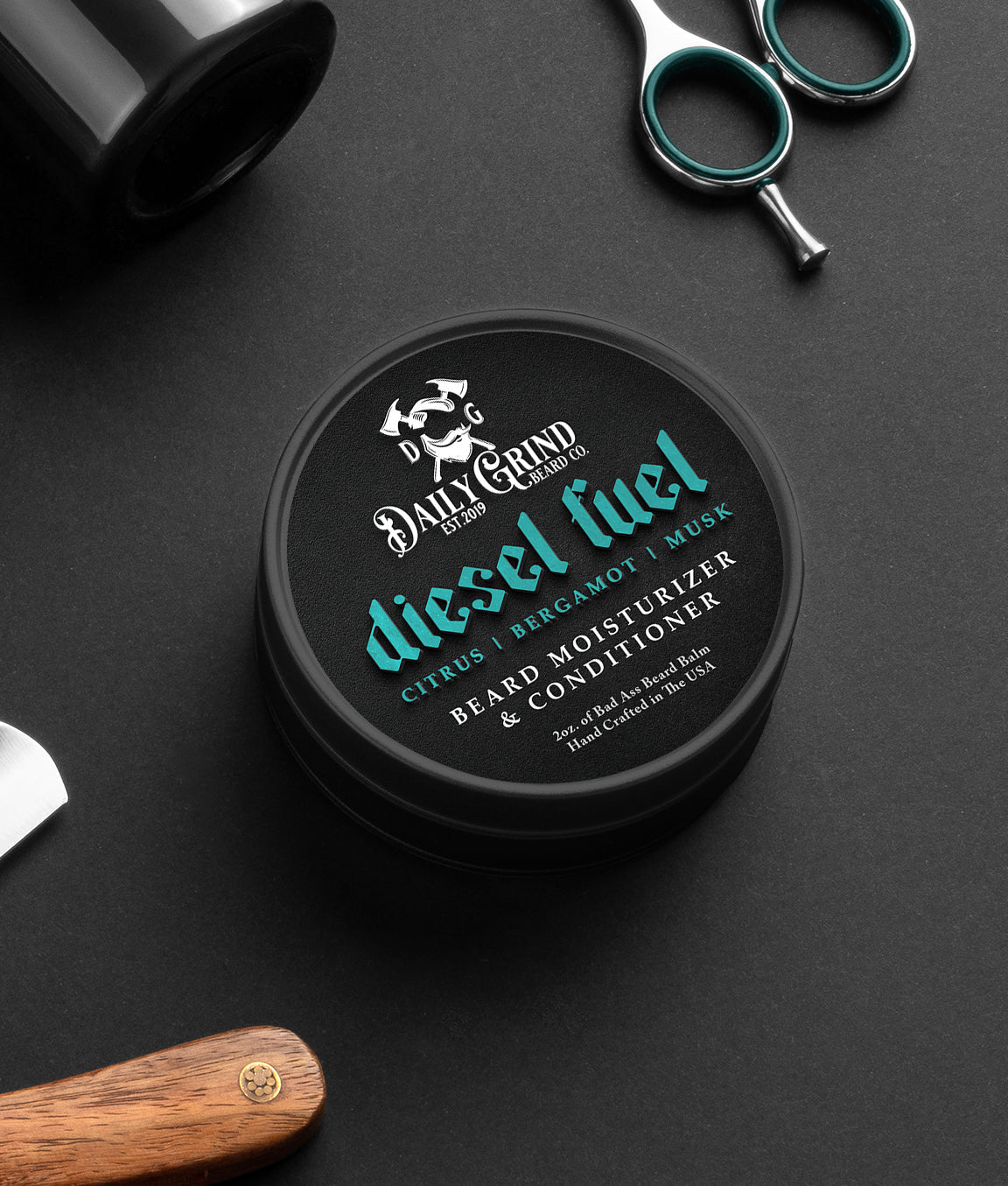 Beard Balm - Diesel Fuel Beard Moisturizer & Conditioner Daily Grind