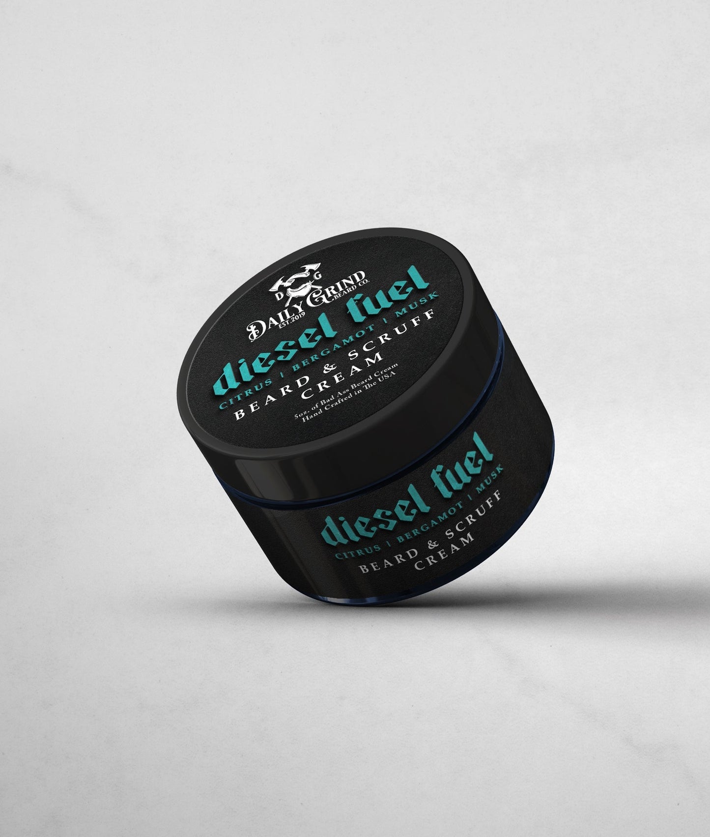 Diesel Fuel Beard & Scruff Cream for Men - Citrus, Bergamot, Musk Daily Grind