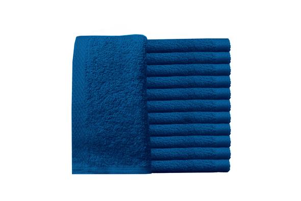 Protex - Salon Towels: Cobalt Blue 13” x 13”(12pc)