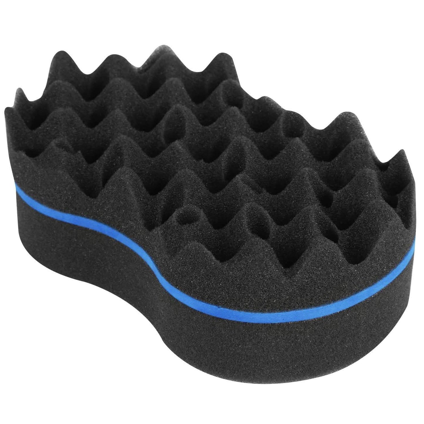 Double Sided Barber Sponge Hair Brush Comb Dreads Locking Twists Coil EasyOptionXY