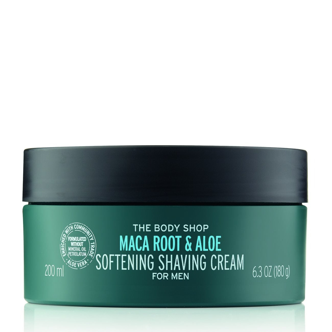 The Body Shop Maca Root & Aloe Softening Shaving Cream For Men Dista