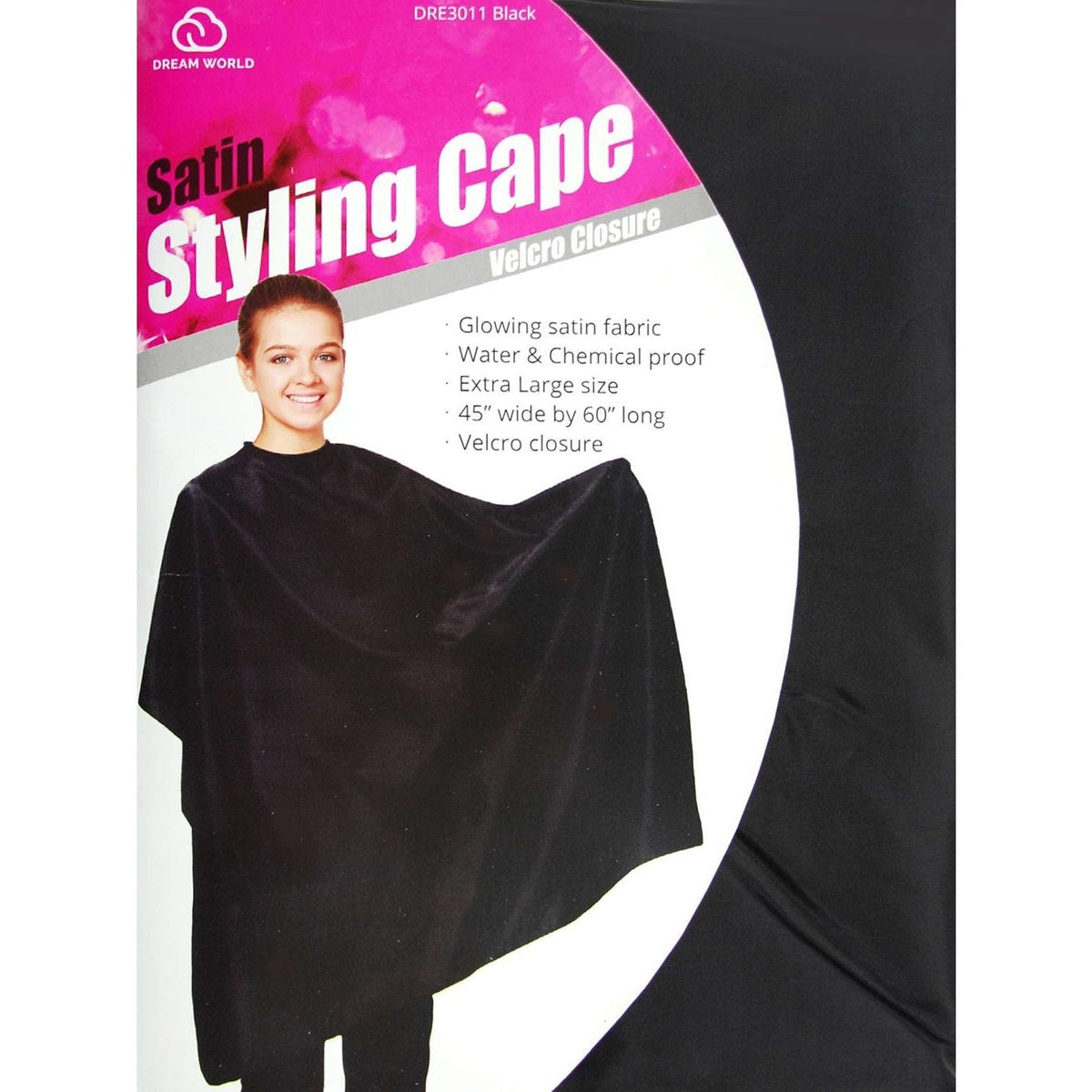 Dream Salon Wear -Styling Cape Satin My Beauty Site Pro