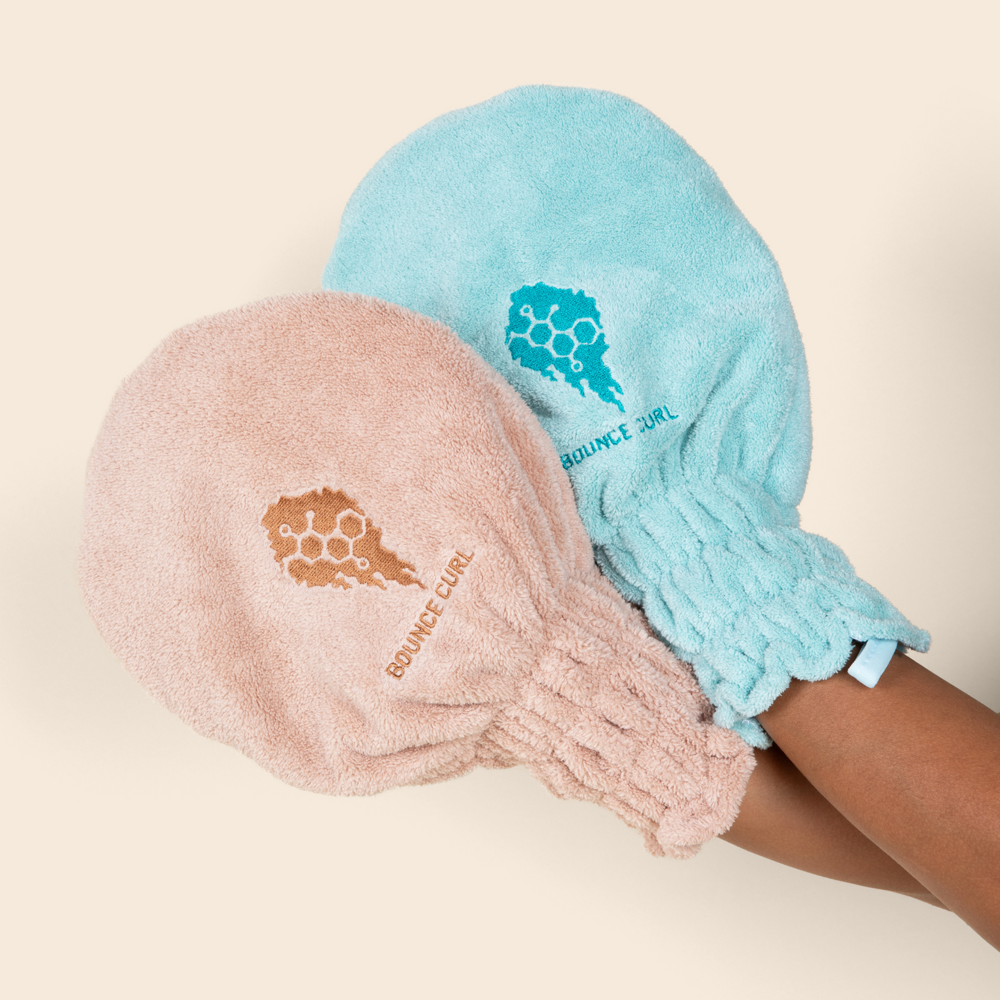 Hair Drying Mittens