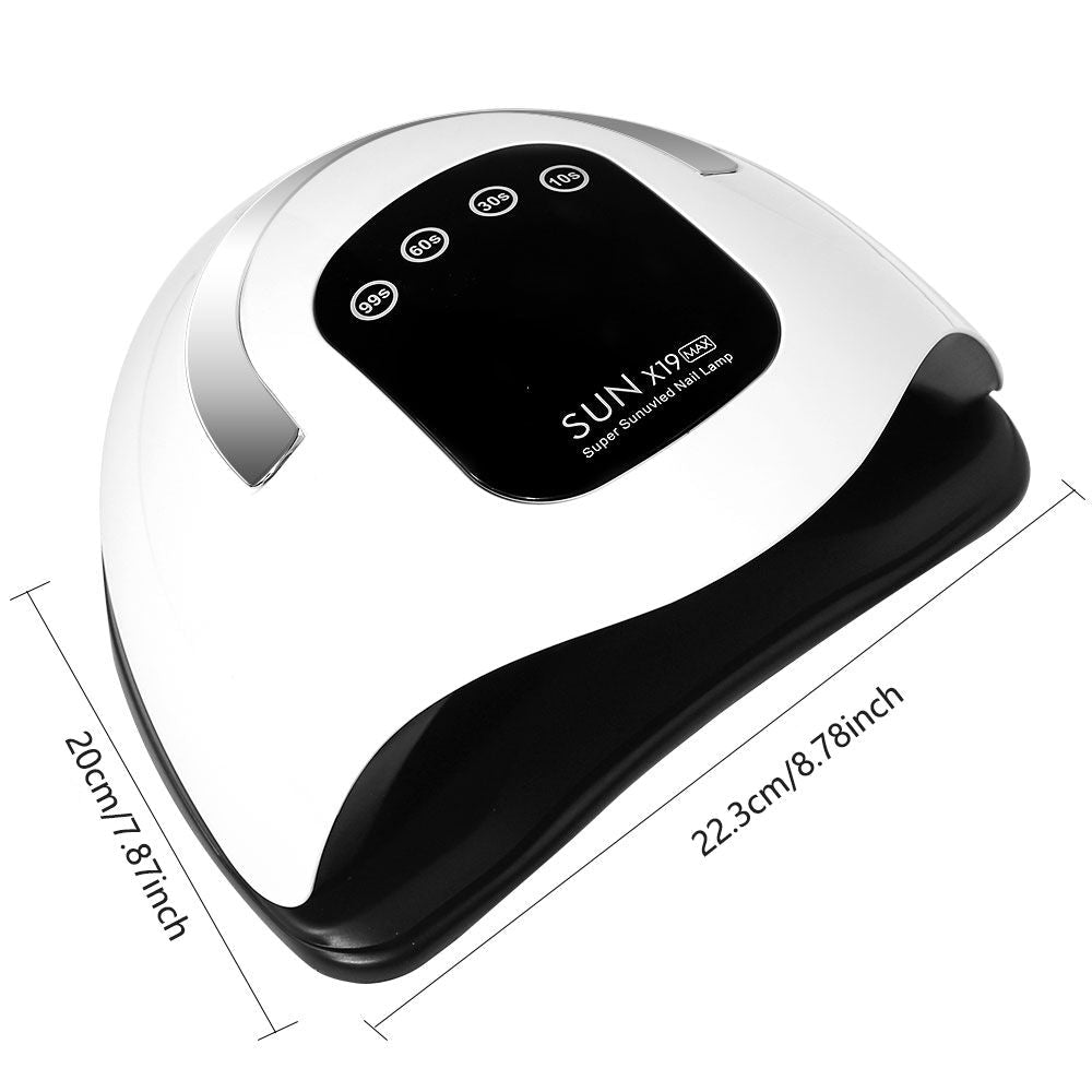 X19 UV LED Nail Lamp For Fast Drying Gel Nail Polish 72LEDS Nail Dryer With Auto Sensor Professional Manicure Salon Tool 7DAY'S