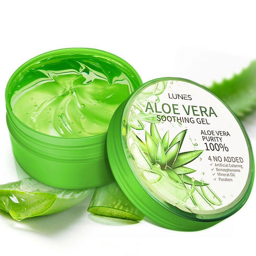 Made In Korea ALOE VERA SOOTHING & MOISTURE GEL 100% Pure 300ml (10.58oz ) Skin Moisturizing 7DAY'S