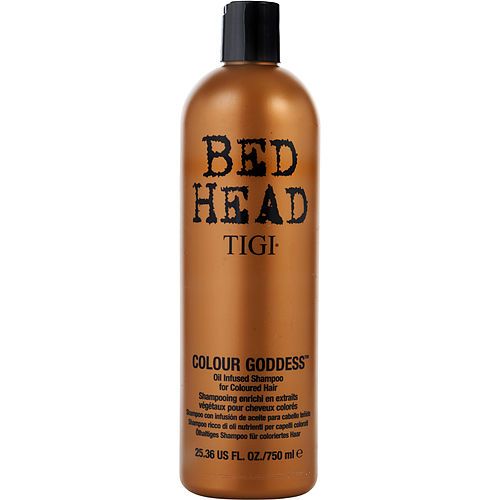 BED HEAD by Tigi COLOUR GODDESS OIL INFUSED SHAMPOO FOR COLOURED HAIR 25.36 OZ EasyOptionXY