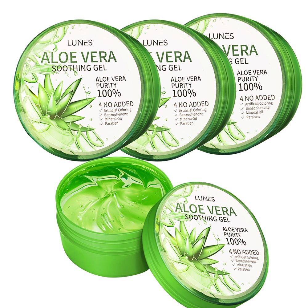 Made In Korea ALOE VERA SOOTHING & MOISTURE GEL 100% Pure 300ml (10.58oz ) Skin Moisturizing 7DAY'S
