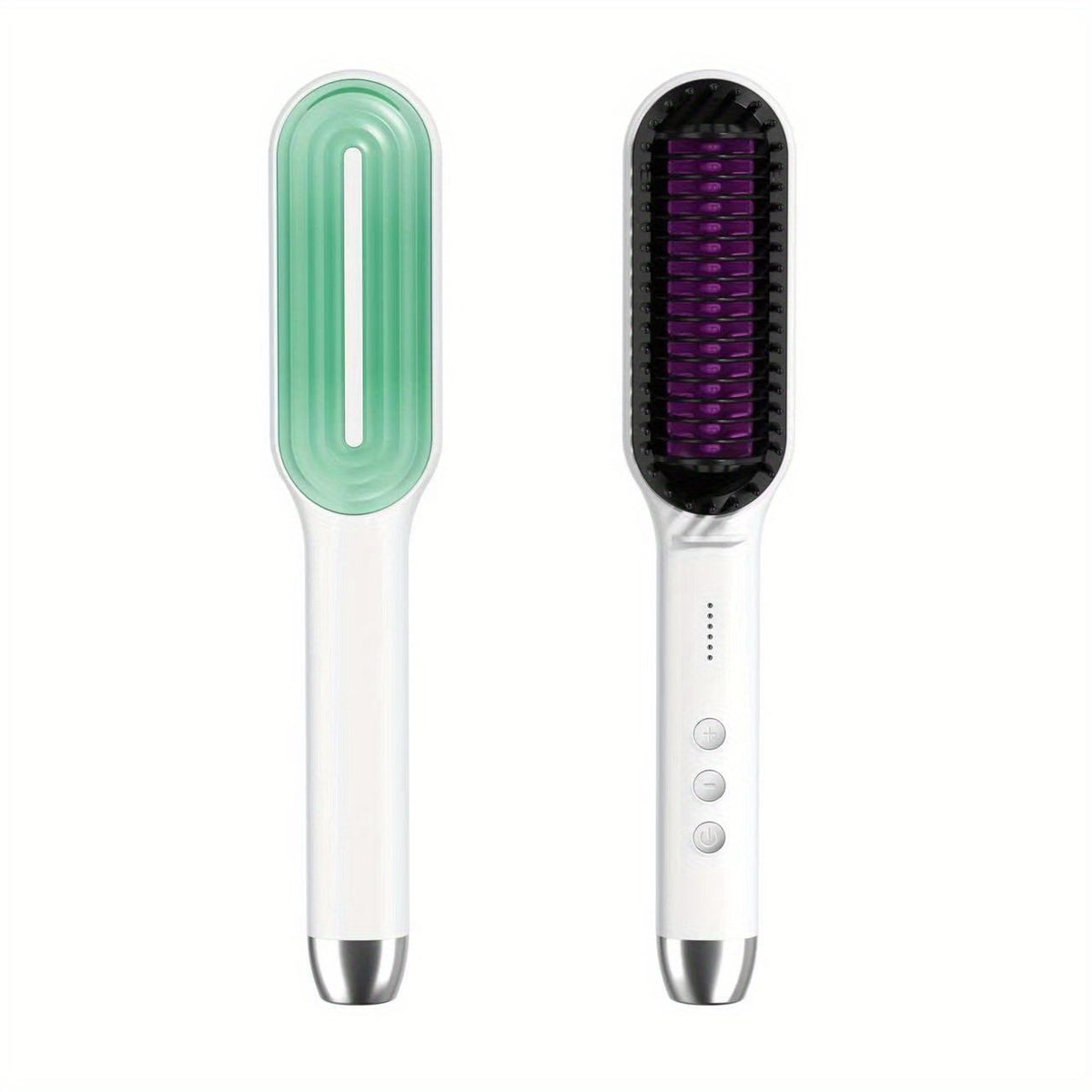 Professional Hair Straightener Brush Electric Straightening Beard Comb Electric Straightening Beard Comb Hairdressing Tool With 5-speed Temperature Control Uncle LOL