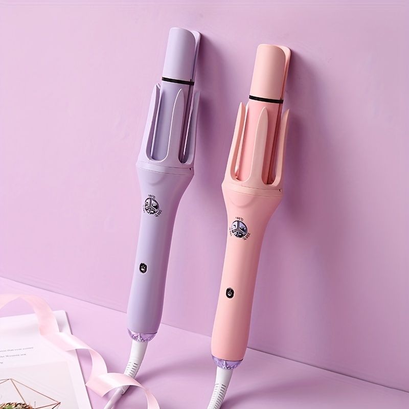 Korean Style Automatic Curling Iron - 32mm Big Wave Hair Iron with Water Ripple Technology for Smooth and Long-Lasting Curls Uncle LOL