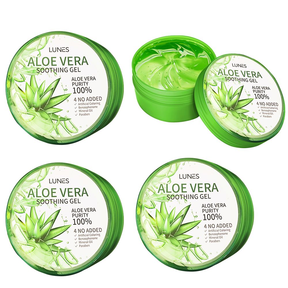 Made In Korea ALOE VERA SOOTHING & MOISTURE GEL 100% Pure 300ml (10.58oz ) Skin Moisturizing 7DAY'S