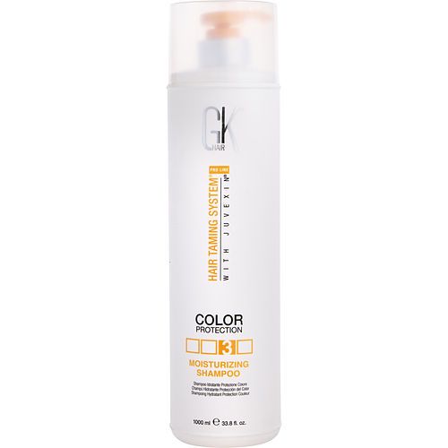 GK HAIR by GK HAIR PRO LINE HAIR TAMING SYSTEM WITH JUVEXIN COLOR PROTECTION MOISTURIZING SHAMPOO 33.8 OZ EasyOptionXY