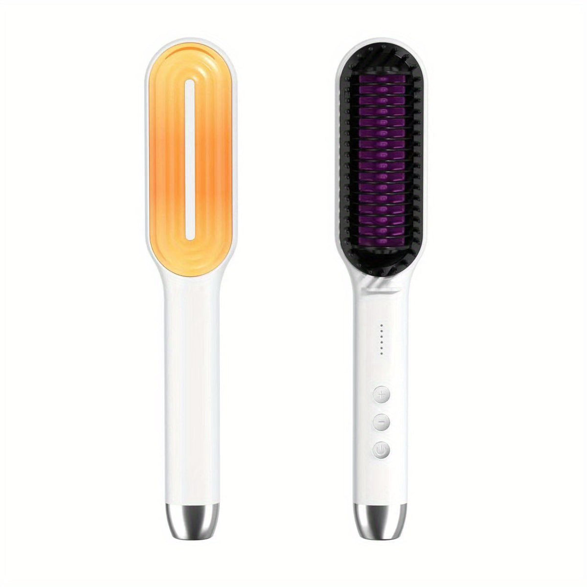 Professional Hair Straightener Brush Electric Straightening Beard Comb Electric Straightening Beard Comb Hairdressing Tool With 5-speed Temperature Control Uncle LOL