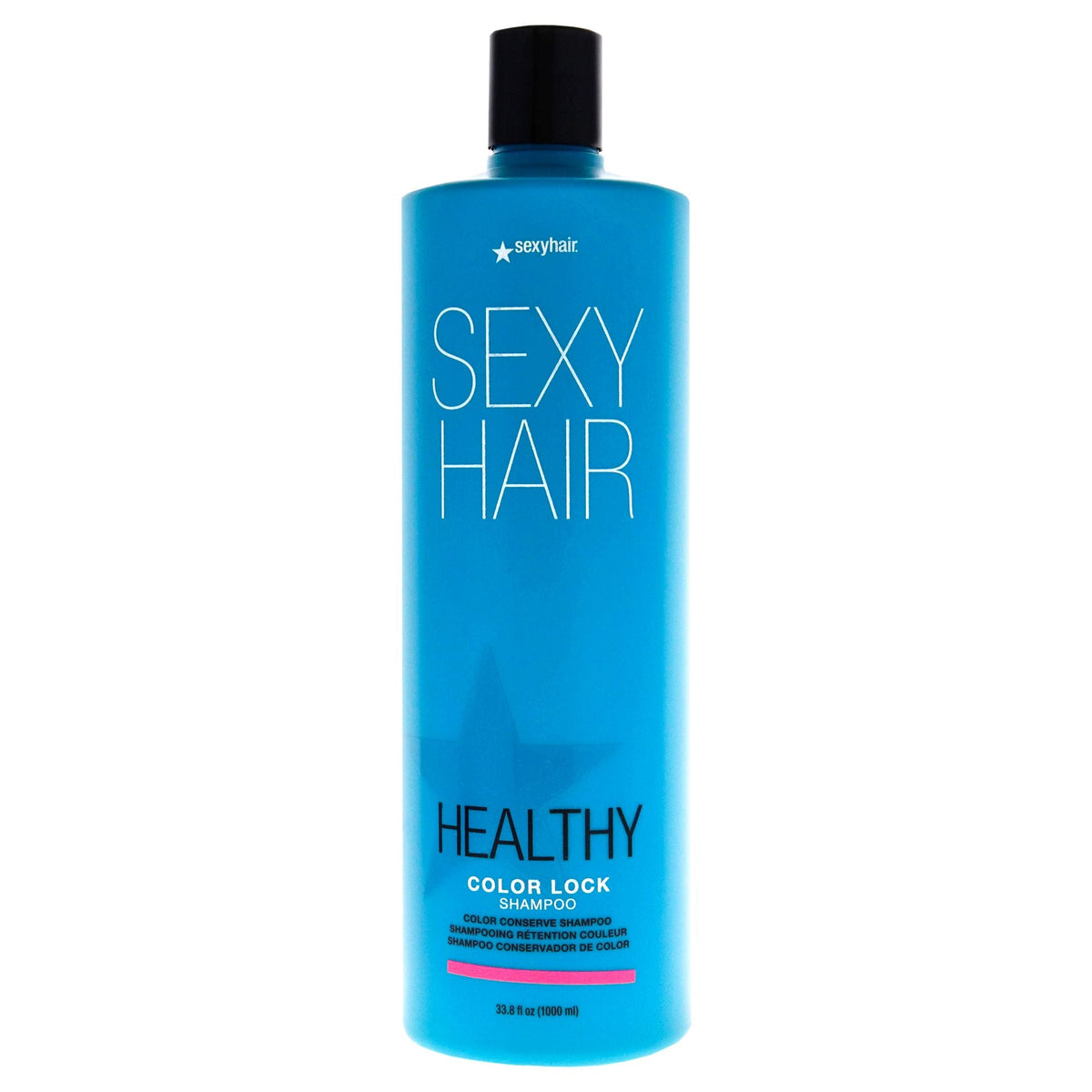 Sexy Hair Healthy Color Lock Shampoo by Sexy Hair for Unisex - 33.8 oz Shampoo EasyOptionXY
