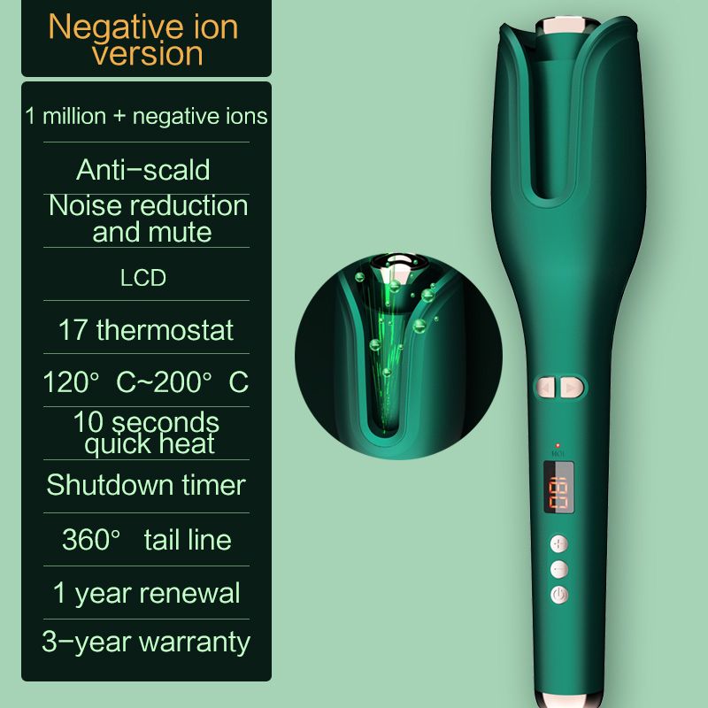 Multi-Automatic Hair Curler Hair Curling Iron LCD Ceramic Rotating Hair Waver Magic Curling Wand Irons Hair Styling Tools Uncle LOL