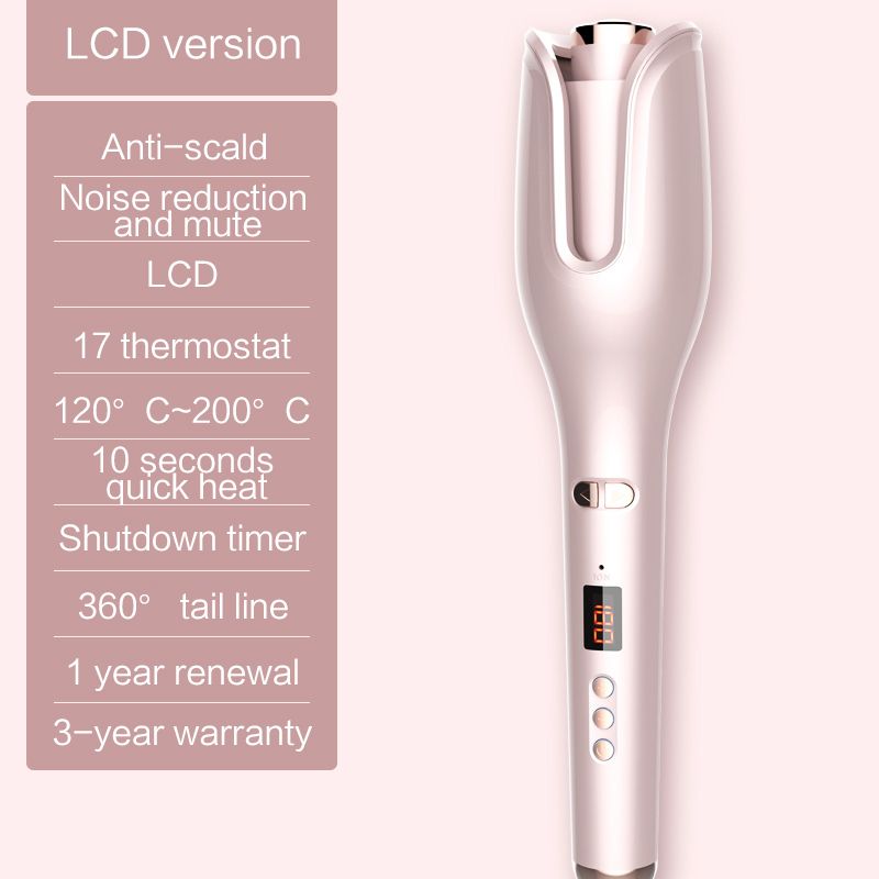 Multi-Automatic Hair Curler Hair Curling Iron LCD Ceramic Rotating Hair Waver Magic Curling Wand Irons Hair Styling Tools Uncle LOL