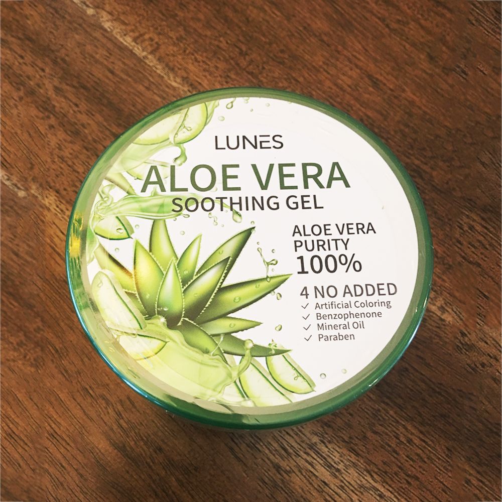 Made In Korea ALOE VERA SOOTHING & MOISTURE GEL 100% Pure 300ml (10.58oz ) Skin Moisturizing 7DAY'S