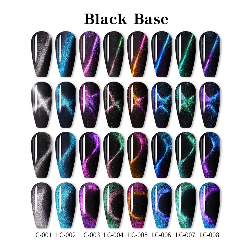 LILYCUTE 7ml 9D Cat Magnetic Gel Nail Polish Laser Magnet Semi Permanent Soak Off UV LED Manicure For Nail Art Gel Varnish 7DAY'S
