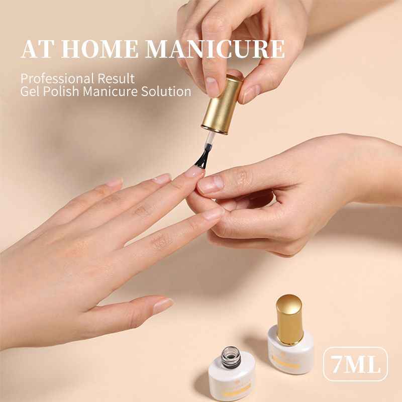 BORN PRETTY Top Gel Nail Polish 7ml Semi Permanent Varnish Function Gel Base Super Top Coat Transparent Gel Nails Soak Off Gel 7DAY'S