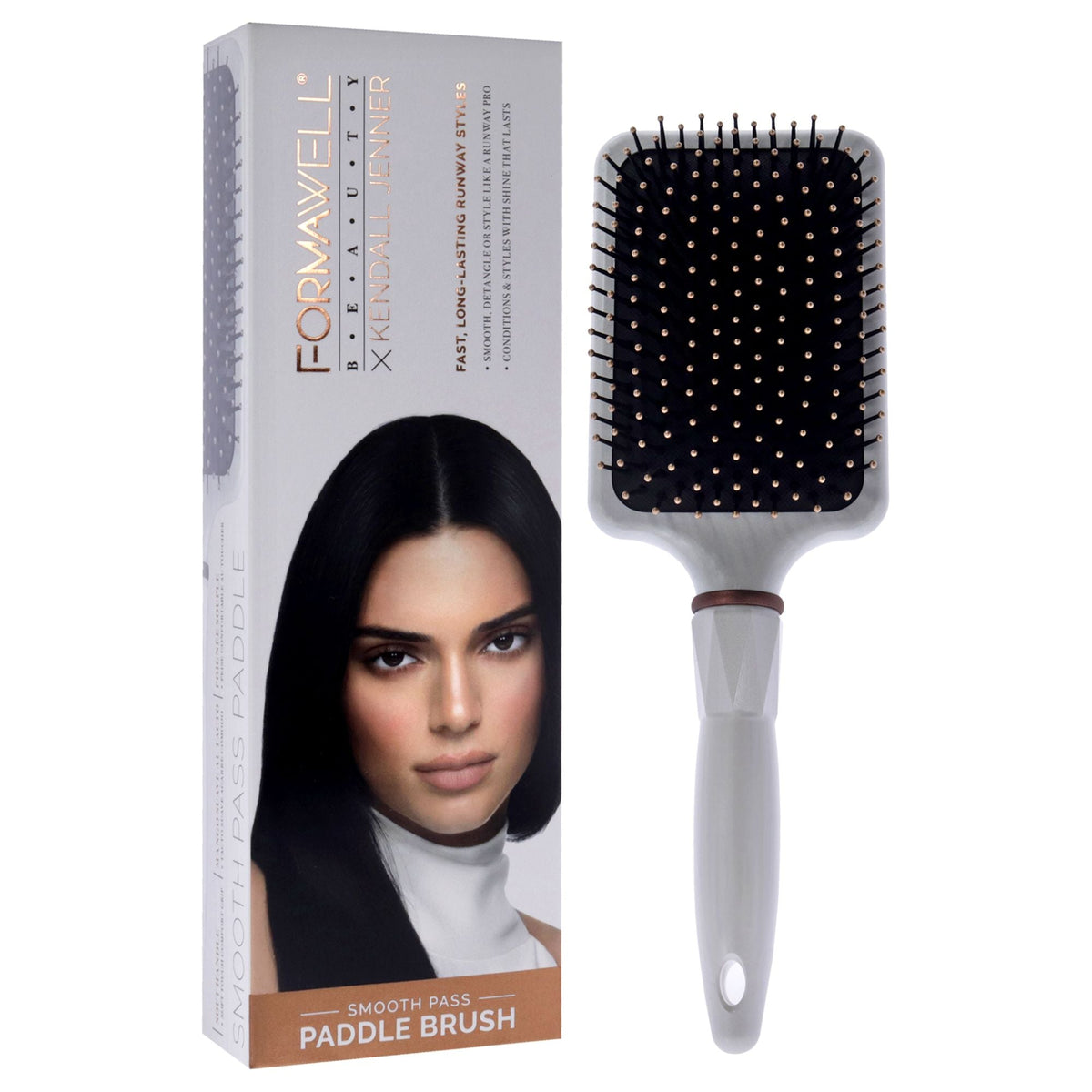Beauty X Kendall Jenner Smooth Pass Paddle Brush by Kendall Jenner for Unisex - 1 Pc Hair Brush Uncle LOL
