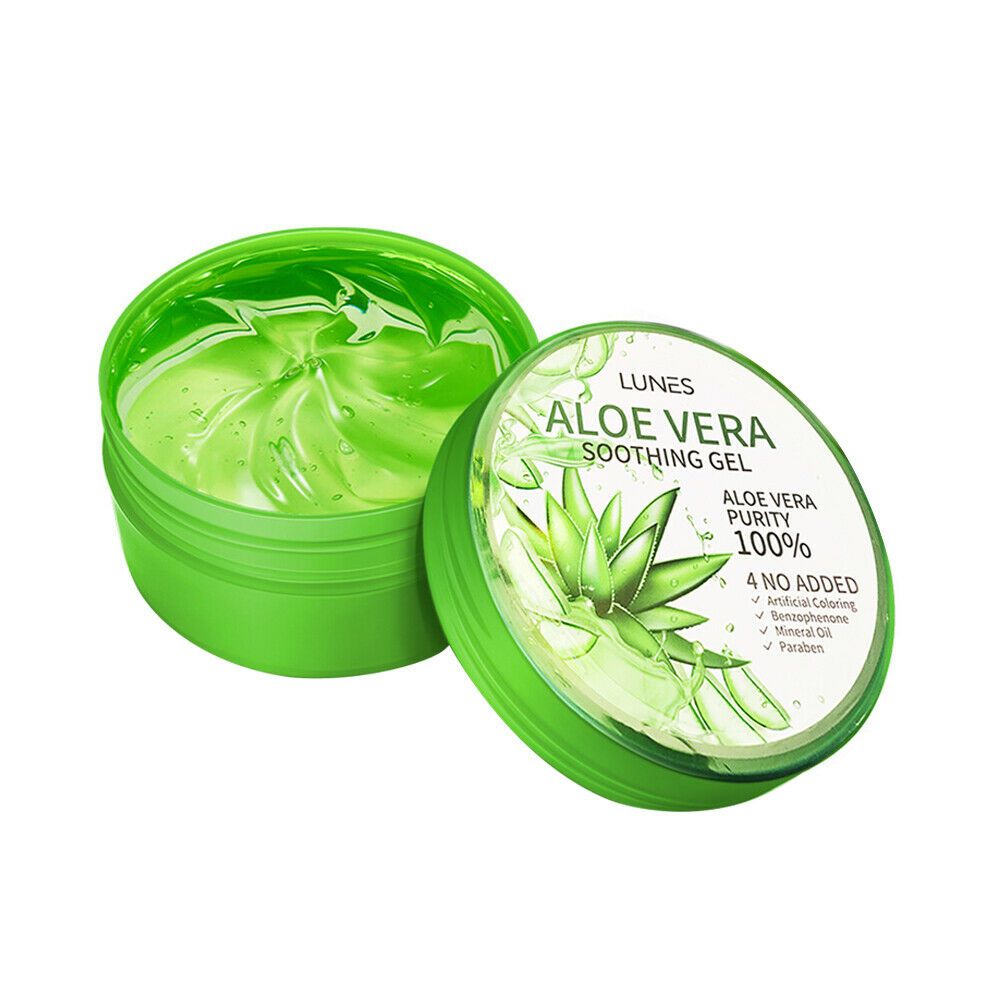 Made In Korea ALOE VERA SOOTHING & MOISTURE GEL 100% Pure 300ml (10.58oz ) Skin Moisturizing 7DAY'S