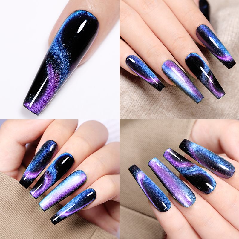 LILYCUTE 7ml 9D Cat Magnetic Gel Nail Polish Laser Magnet Semi Permanent Soak Off UV LED Manicure For Nail Art Gel Varnish 7DAY'S