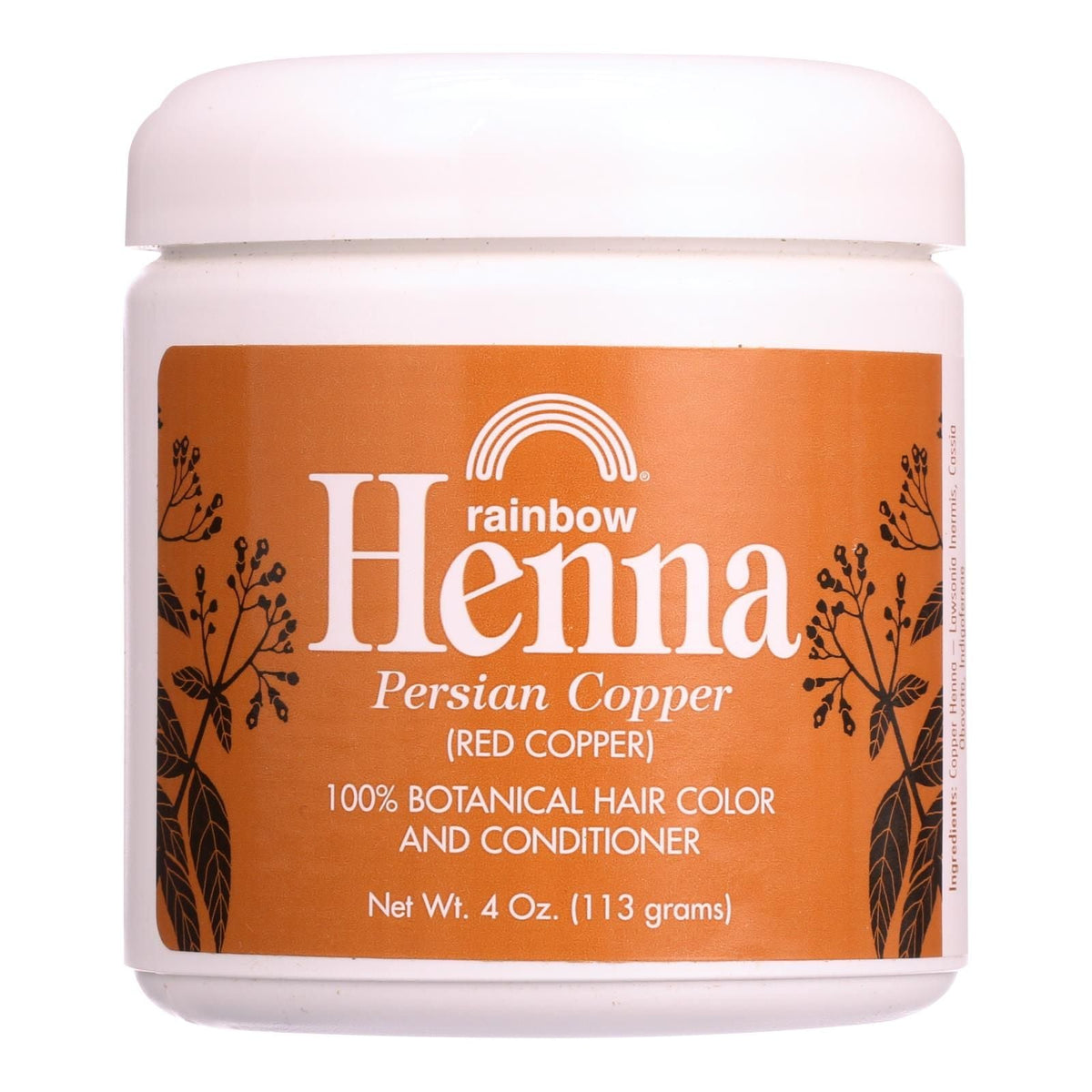 Rainbow Research Henna Hair Color And Conditioner Persian Copper Red Copper - 4 Oz EasyOptionXY