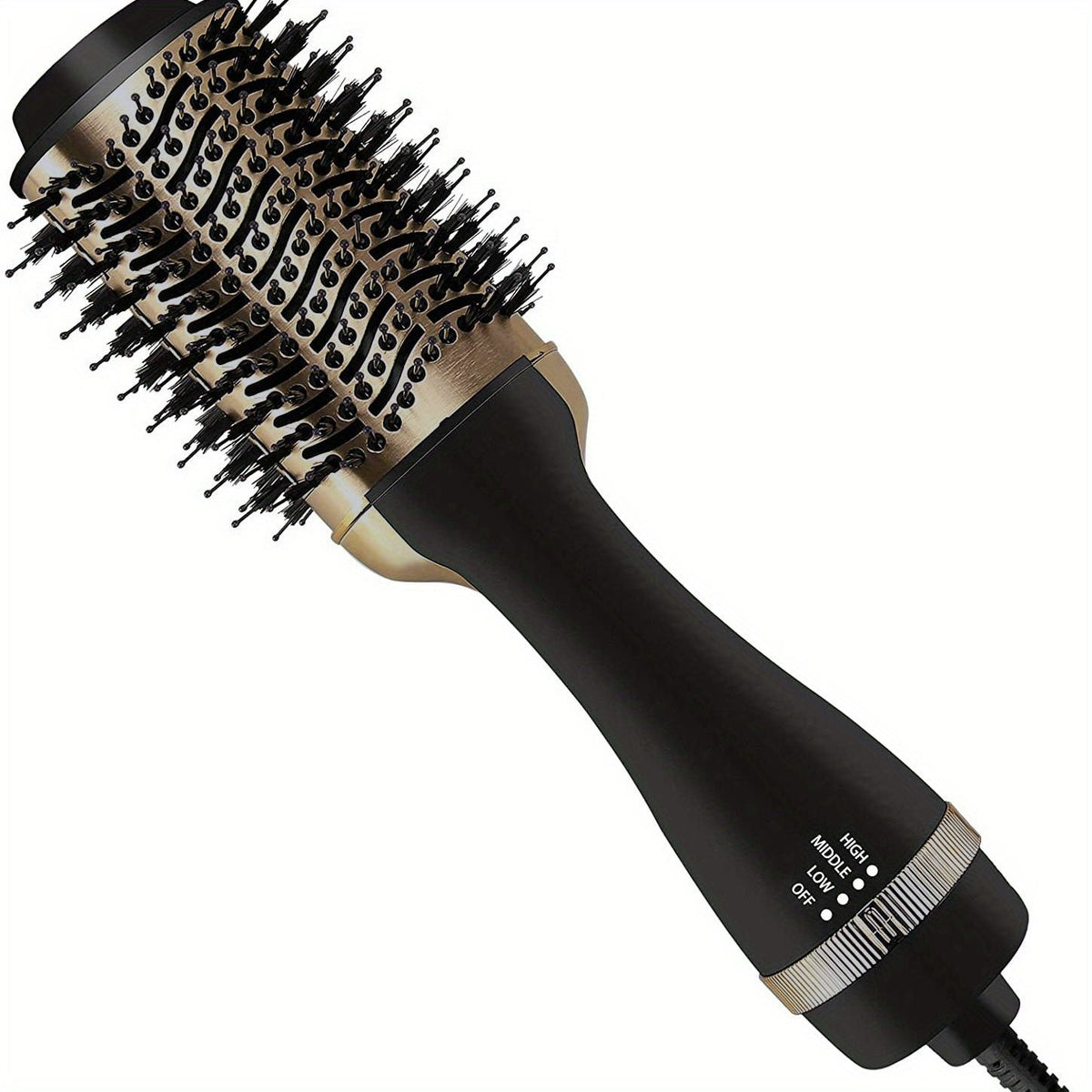 1000W Hot Air Brush and One-Step Hair Dryer with Volumizer - Soft Touch Pink Styler for Smooth and Shiny Hair - Perfect Gift for Hair Curler and Straightener Uncle LOL