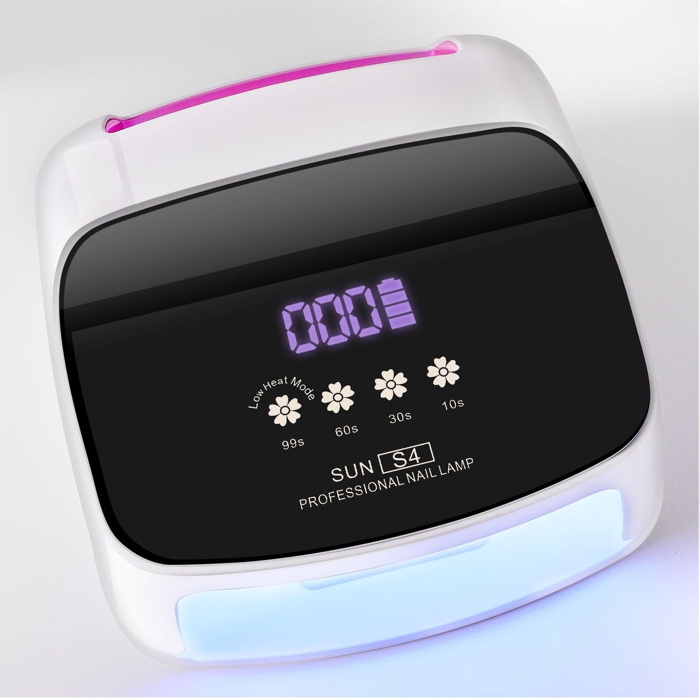 Professional Rechargeable UV LED 66LED Nail Lamp Cordless UV Light for Gel Nail Machine with Removable Bottom 4 Timer SettingNail Tool 7DAY'S