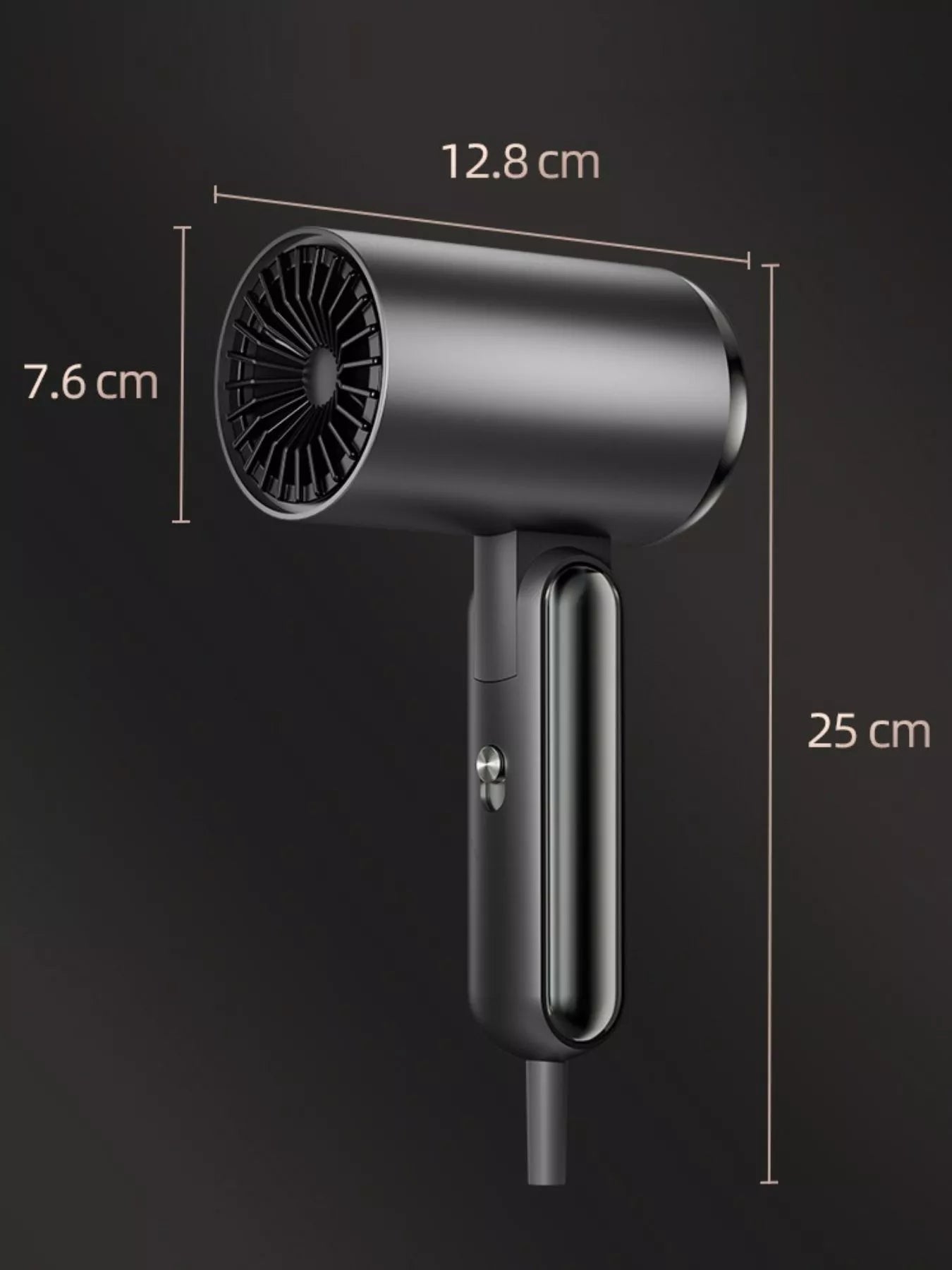 Portable Negative Ion Household Hair Dryer Unique Oils