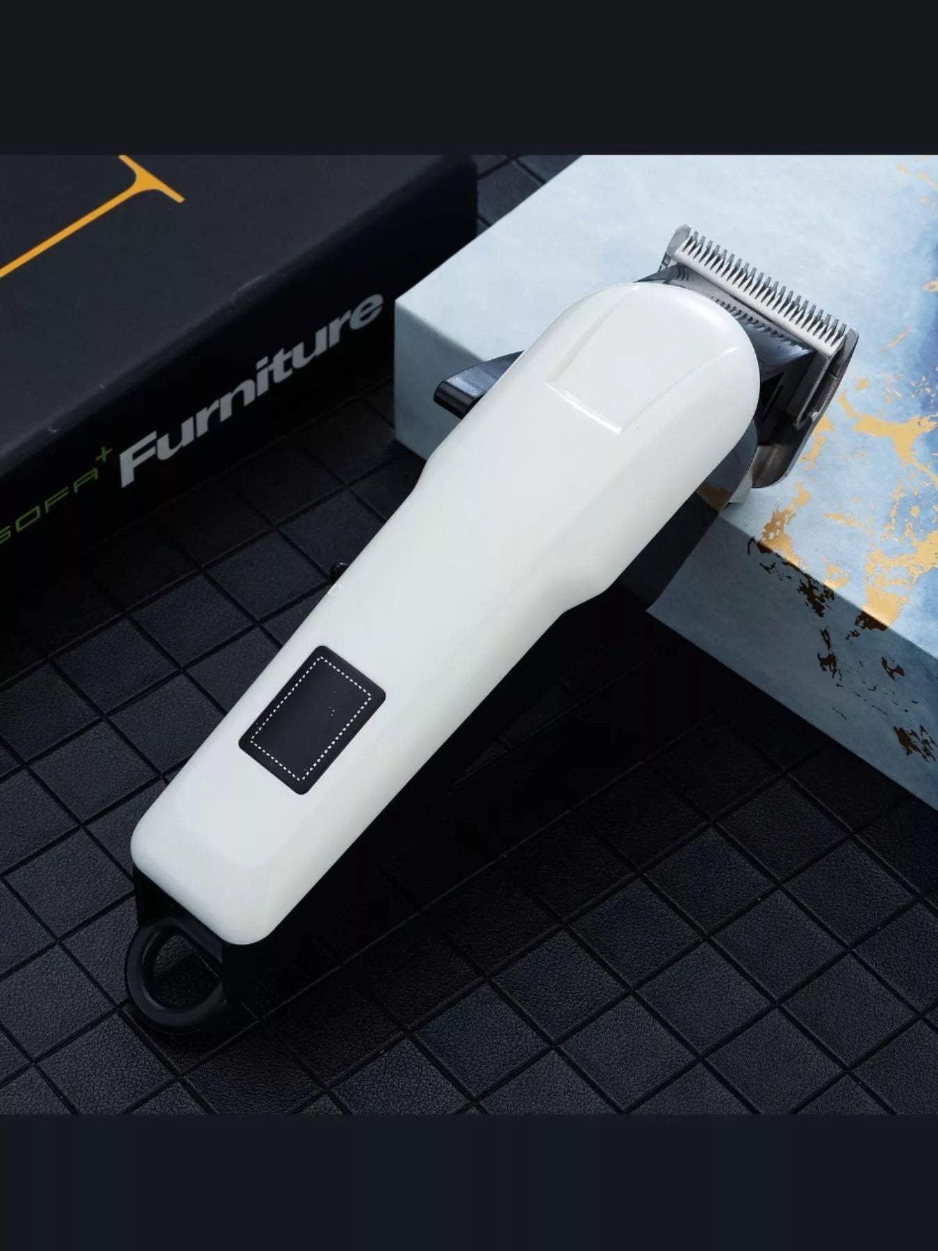 Cordless Hair Clipper with LED Display Unique Oils