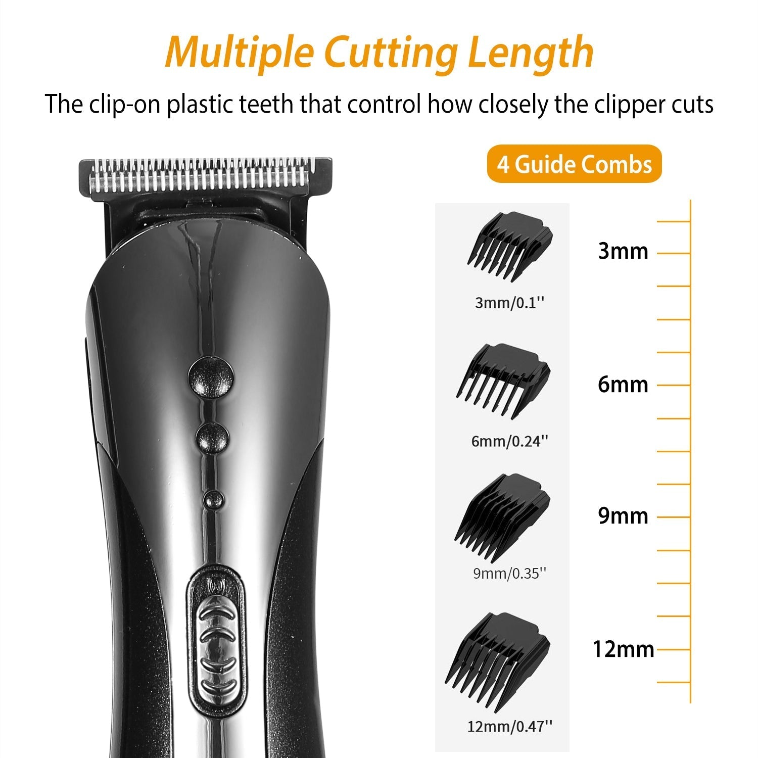 SHINON Men Electric Hair Clipper Trimmer Rechargeable Beard Shaver Razor Nose Trimmer Set GBruno Store
