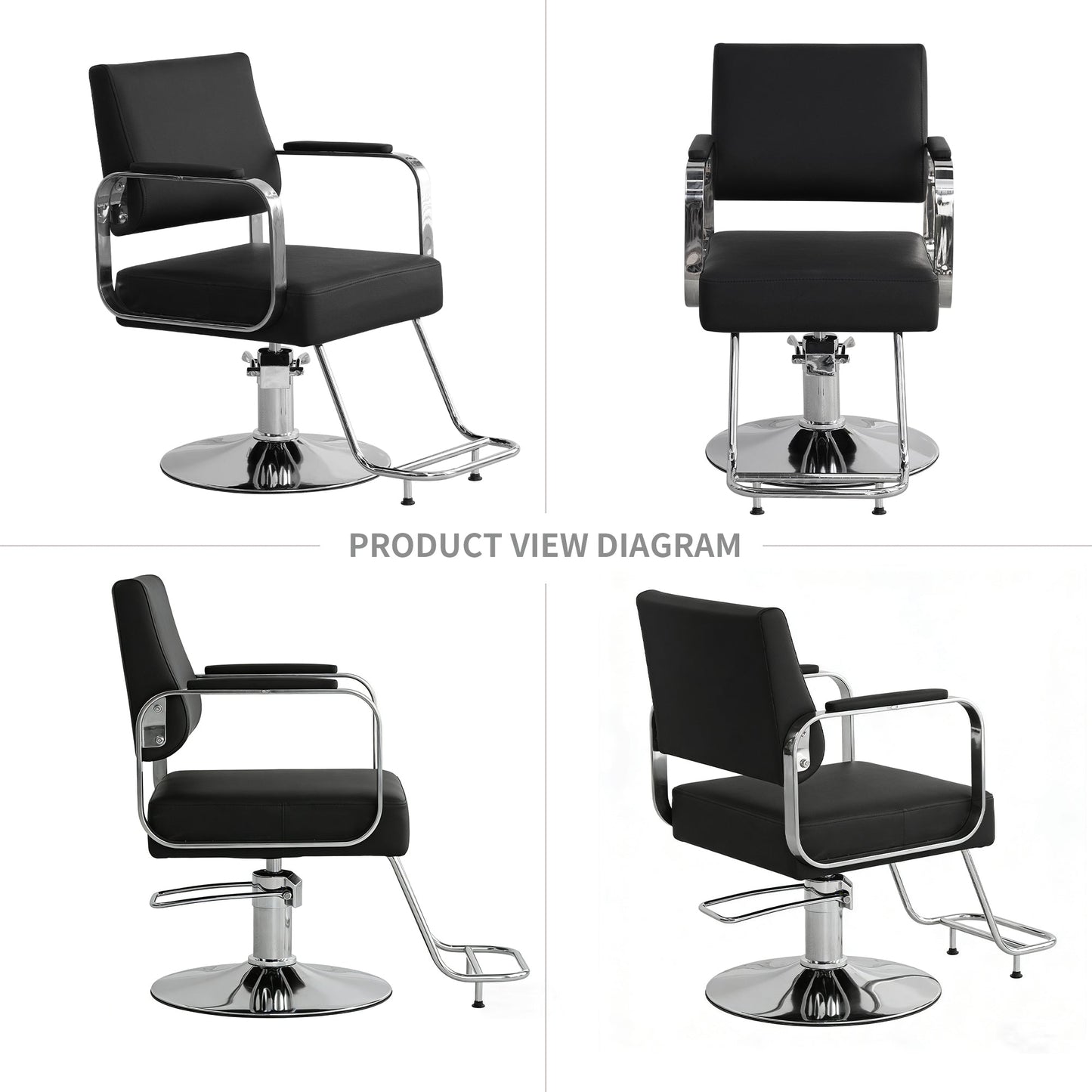 Barber Chair Salon Chair for Hair Stylist Home Furnishers